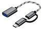 Adaptador Cable Usb 3.1 Tipo C A Usb 3.0 Celular - Miniatura 1