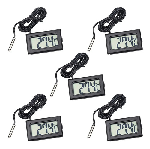 Pack 5 Termómetro Digital Con Sonda -50 A 110 ºc | Dfast 1