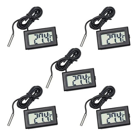 Pack 5 Termómetro Digital Con Sonda -50 A 110 ºc | Dfast
