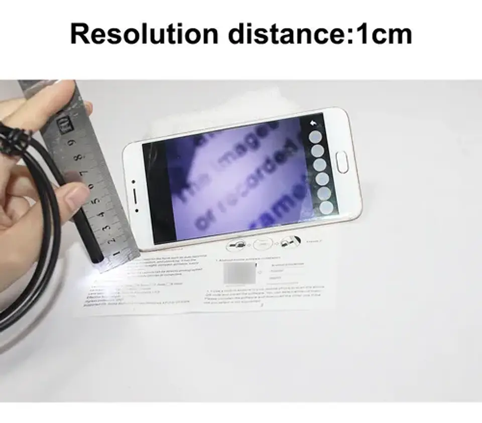 Cámara Endoscópica Flexible 1.5m Usb Tipo C Android Led 10