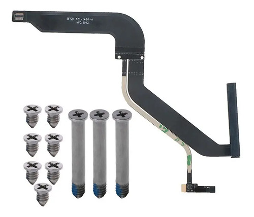 Flex Disco Duro 821-1480-a Macbook Pro 2012 + Tornillos 1