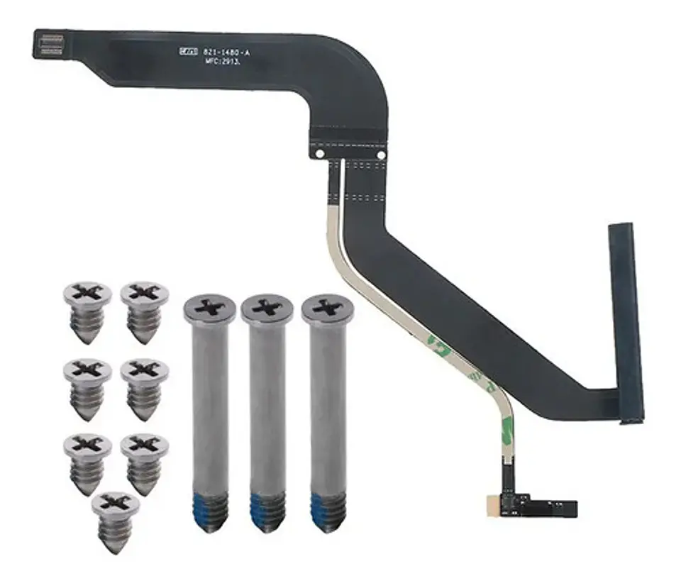 Flex Disco Duro 821-1480-a Macbook Pro 2012 + Tornillos 1