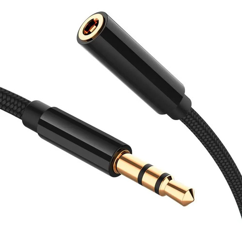 Cable Alargador Extension 3 Metros Audifonos 3.5mm 3