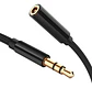 Cable Alargador Extension 3 Metros Audifonos 3.5mm - Miniatura 3
