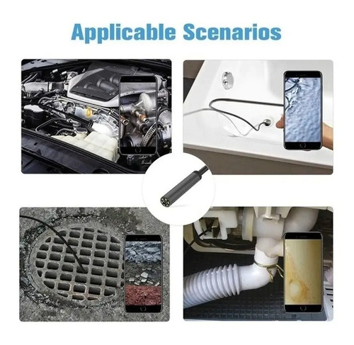 Cámara Endoscopica 5 Metros 7mm Micro 5m Usb Android | Dfast 8