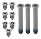 Set De 10 Tornillos Compatible Con Macbook P Tapa Inferior  - Miniatura 1