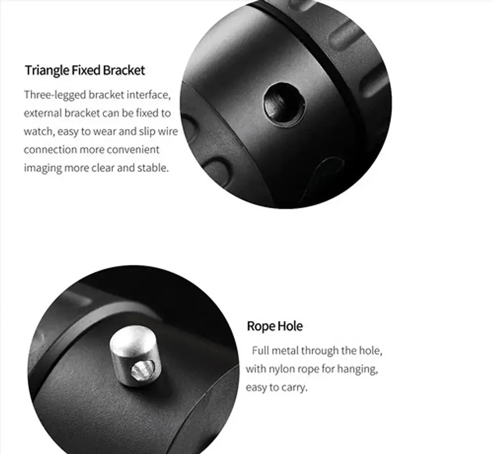 Monocular Largo Alcance 10-30x25 Enfoque Variable + Estuche 9