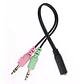 Cable Adaptador 3.5mm Para Audifonos Con Micrófono - Miniatura 2