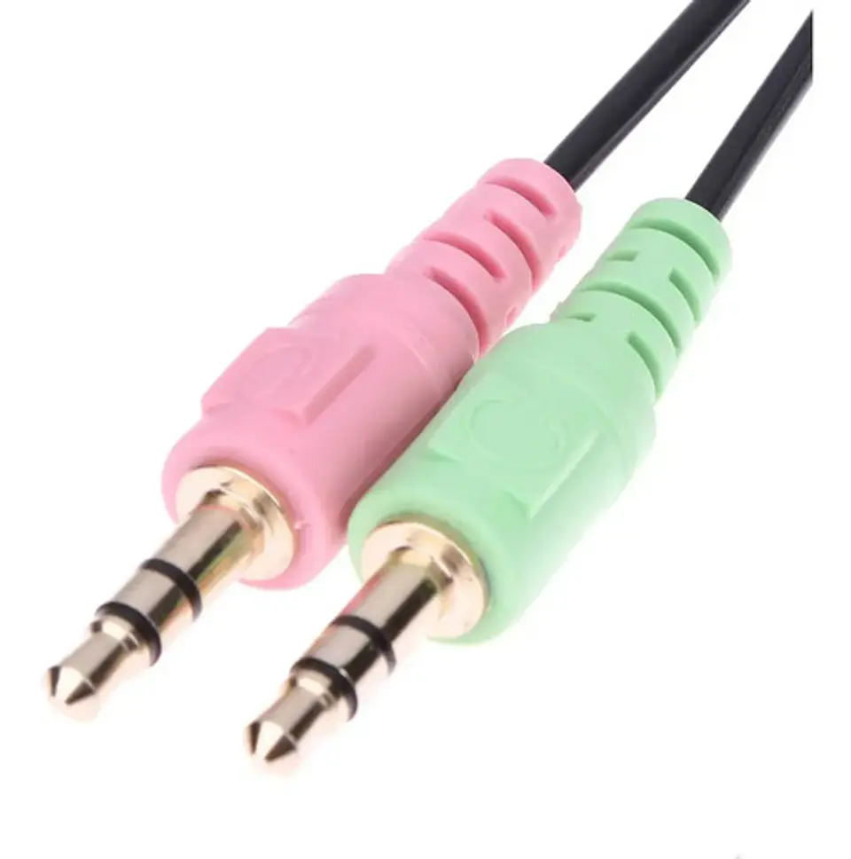 Cable Adaptador 3.5mm Para Audifonos Con Micrófono 3