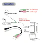 Cable Adaptador 3.5mm Para Audifonos Con Micrófono - Miniatura 6