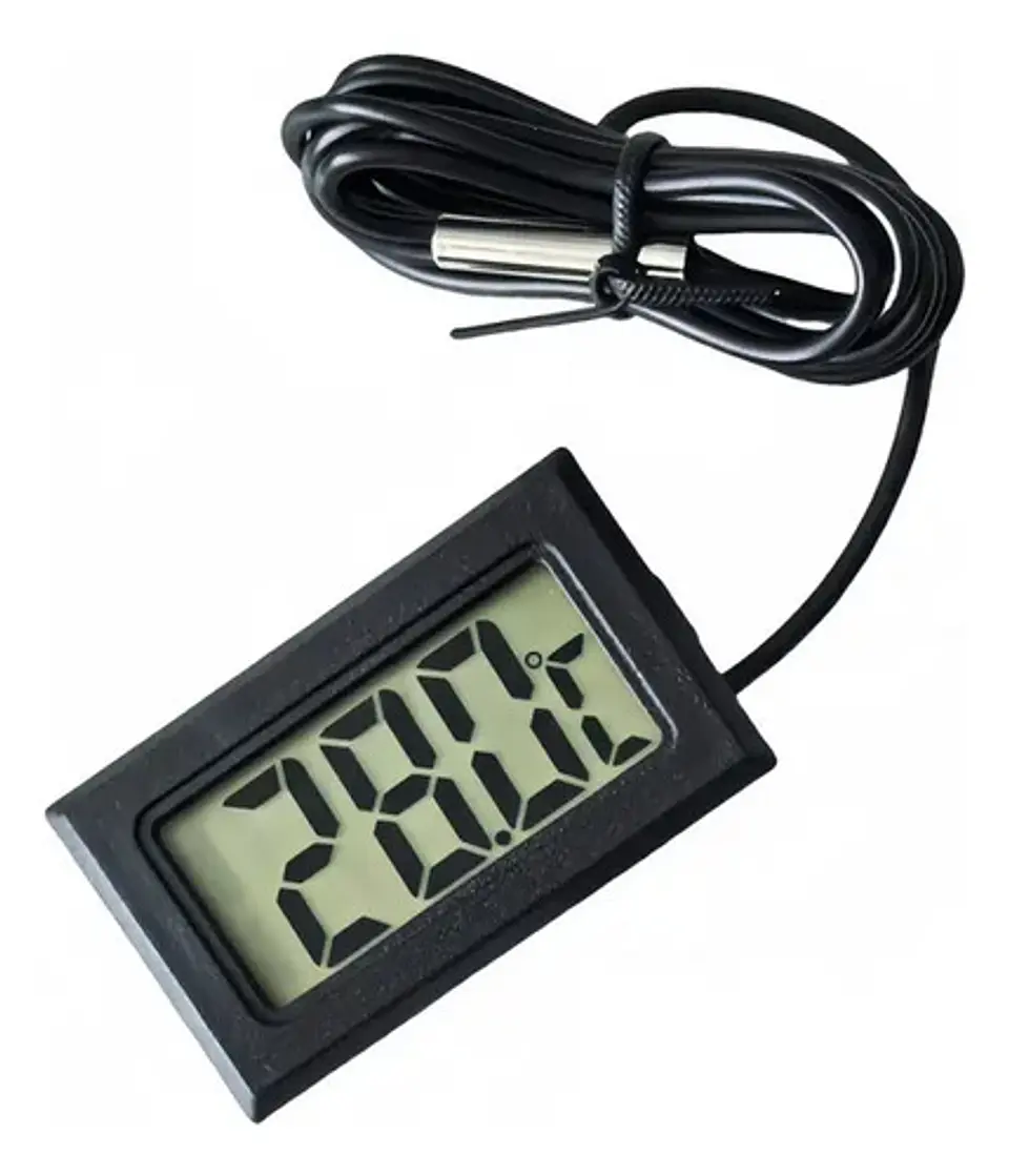 Termómetro Digital Con Sonda -50 A 110 ºc + Pilas 1