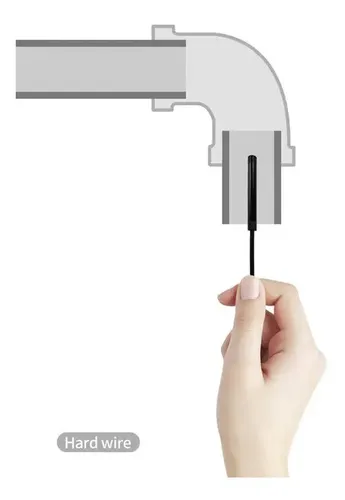 Cámara Endoscópica 2m Micro Usb Tipo C Android Cable Rigido 4