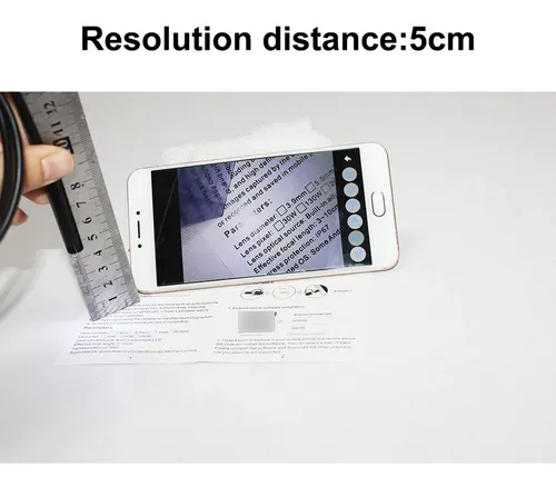 Cámara Endoscópica 2m Micro Usb Tipo C Android Cable Rigido 8