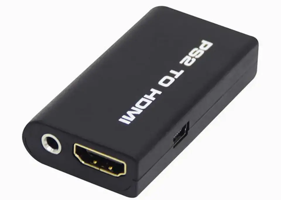 Adaptador Compatible Con Ps2 A Hdmi + Jack De 3.5mm 4