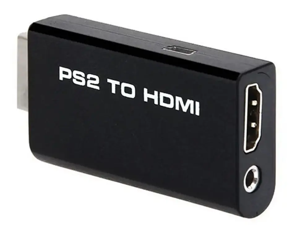 Adaptador Compatible Con Ps2 A Hdmi + Jack De 3.5mm 5