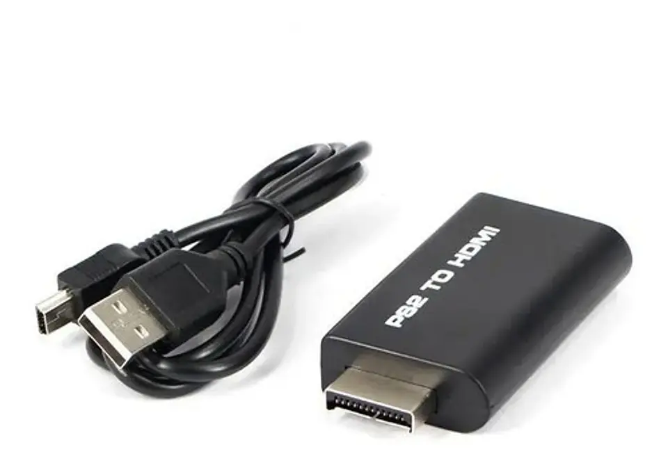 Adaptador Compatible Con Ps2 A Hdmi + Jack De 3.5mm 8