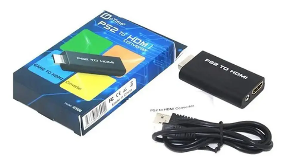 Adaptador Compatible Con Ps2 A Hdmi + Jack De 3.5mm 9