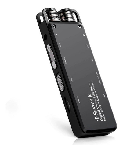 Grabadora Digital Profesional Savetek Voz Sonido 8gb Mp3 Wav 7