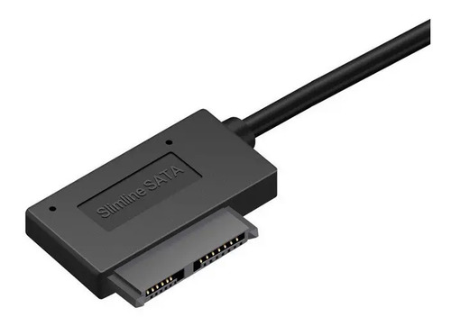 Cable Adaptador Usb X Mini Sata 2 Para Portátil, Dvd Y Cd, Color Negro 4