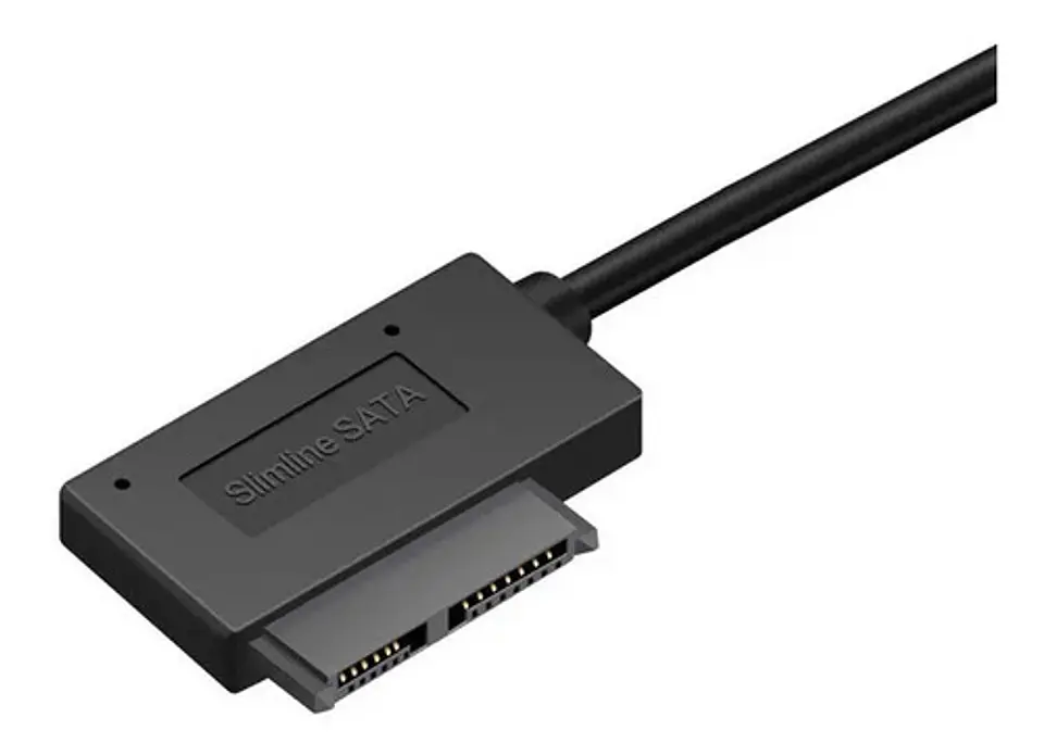 Cable Adaptador USB a Mini Sata para Unidad de CD/DVD de Notebook 4