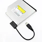 Cable Adaptador USB a Mini Sata para Unidad de CD/DVD de Notebook - Miniatura 6