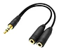 Adaptador Splitter 3.5mm Para 2 Audifonos Duplicador Estéreo - Miniatura 4