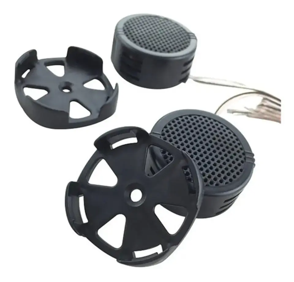 Tweeters Alta Frecuencia para Automóvil Par Tweeter Altavoz 4