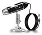 Microscopio Digital USB 1600x Cámara con 8 Leds PC - Miniatura 1