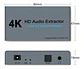 Extractor De Audio Y Splitter Hdmi 1x2 4k Óptico 3.5mm Spdif - Miniatura 9
