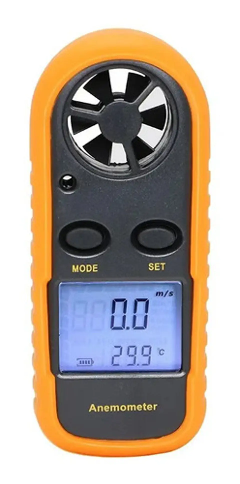 Anemómetro y Termómetro Medidor GM816 Velocidad del Viento 1