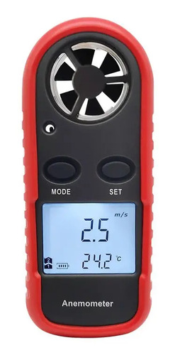 Anemómetro Y Termómetro Medidor Gm816 Velocidad Del Viento 7
