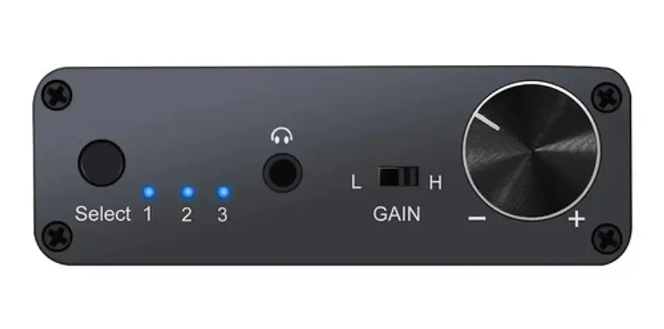 Conversor de Audio DAC HIFI + Bluetooth RCA 3.5mm Amp Fuente 5