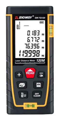 Medidor de Distancia Láser 120m Sndway SW-TG120 Distanciómetro 1