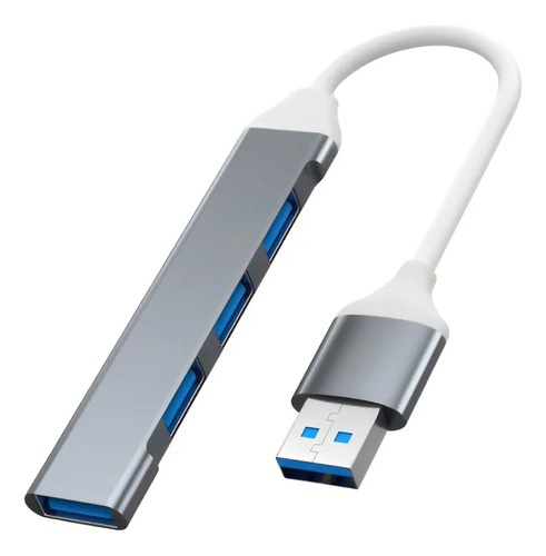 Hub Usb 3.0 De 4 Puertos Mac Notebook Alta Velocidad | Dfast 1