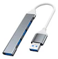 Hub USB 3.0 de 4 Puertos Mac Notebook Alta Velocidad - Miniatura 1
