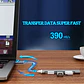 Hub USB 3.0 de 4 Puertos Mac Notebook Alta Velocidad - Miniatura 2