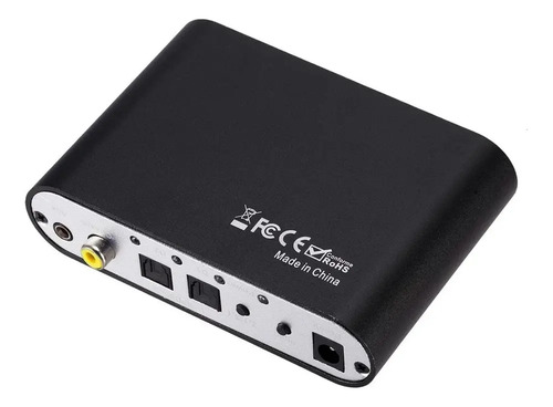 Conversor De Audio Dac 5.1 Digital A Analógico Spdif Coaxial 6