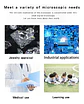 Microscopio Digital USB 1600x 8 Leds PC - Miniatura 6