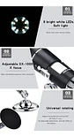 Microscopio Digital USB 1600x 8 Leds PC - Miniatura 7