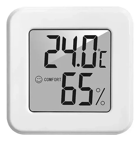 Mini Termómetro E Higrómetro Digital Ambiente Interior 4.5cm