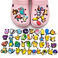 Set 20 Charms Compatibles con Crocs Bamers Pokemon Goma - Miniatura 3