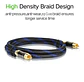 Cable RCA para Subwoofer 3m Blindado Audio Hifi 300cm - Miniatura 3