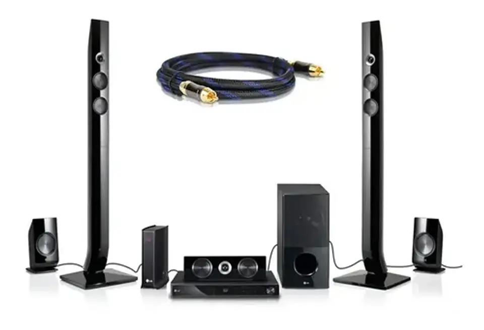 Cable RCA para Subwoofer 3m Blindado Audio Hifi 300cm 6