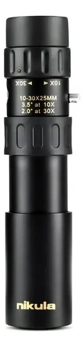 Monocular Nikula 10-30x25 Enfoque Variable + Estuche | Dfast 3