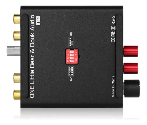 Preamplificador Phono Douk Audio T14 Hifi Control Volumen Eq 8