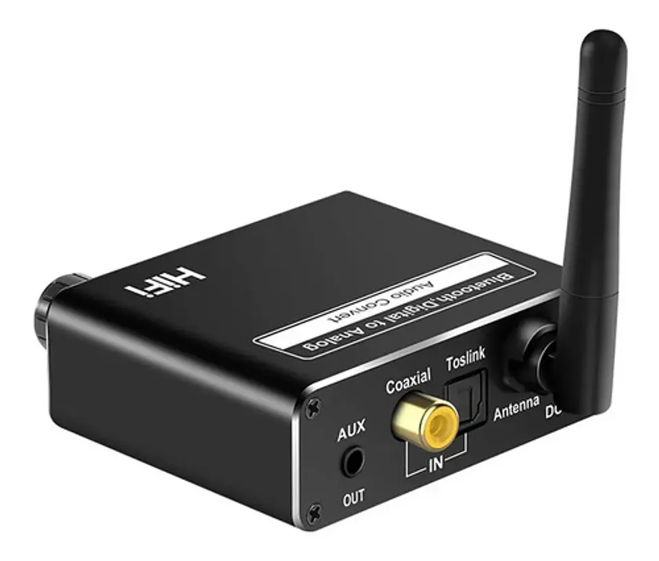 Conversor De Audio Dac Bluetooth Hifi Digital A 3.5mm 2