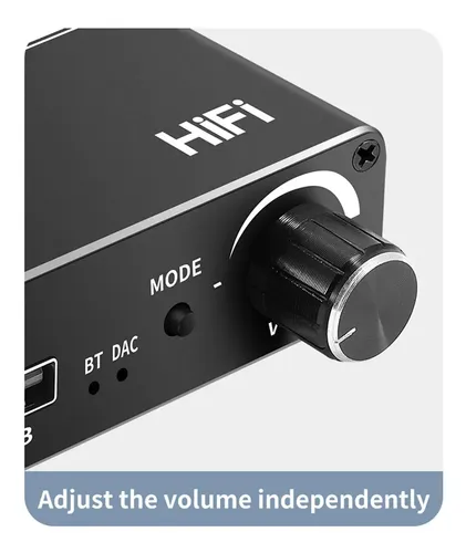 Conversor De Audio Dac Bluetooth Hifi Digital A 3.5mm 3