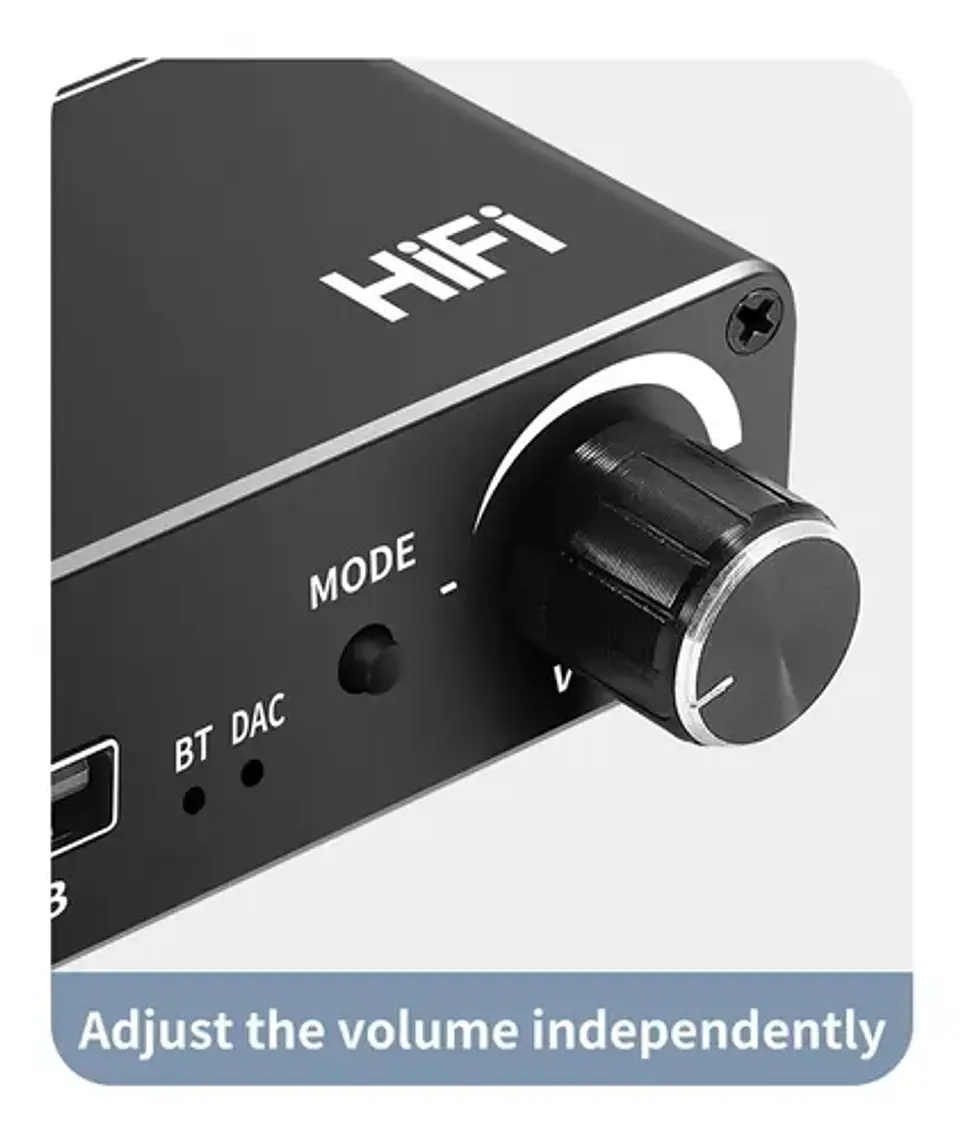 Conversor De Audio Dac Bluetooth Hifi Digital A 3.5mm 3