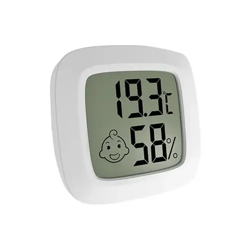 Mini Termómetro e Higrómetro Digital con Imán Ambiente Bebes 4