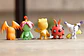 Set 9 Figuras Digimon Adventure Agumon Gabumon Piyomon - Miniatura 7
